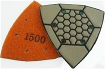 Triangular Dry Polishing Pads