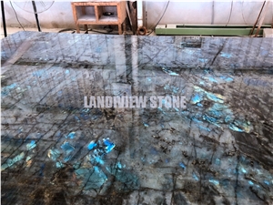 Lemurian Blue Slabs, Labradorite Blue Slabs, Madagascar Blue Slabs