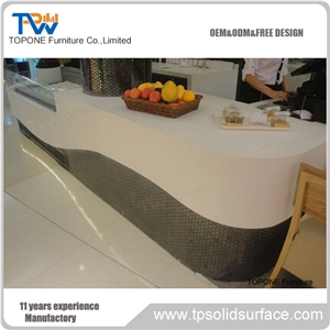 Reception Cunter,Reception Desk Artificial Resin Tabletops