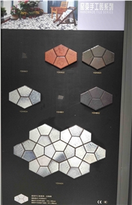 Marble Effect Mosaic Tile,Marble Look Ceramic Tile