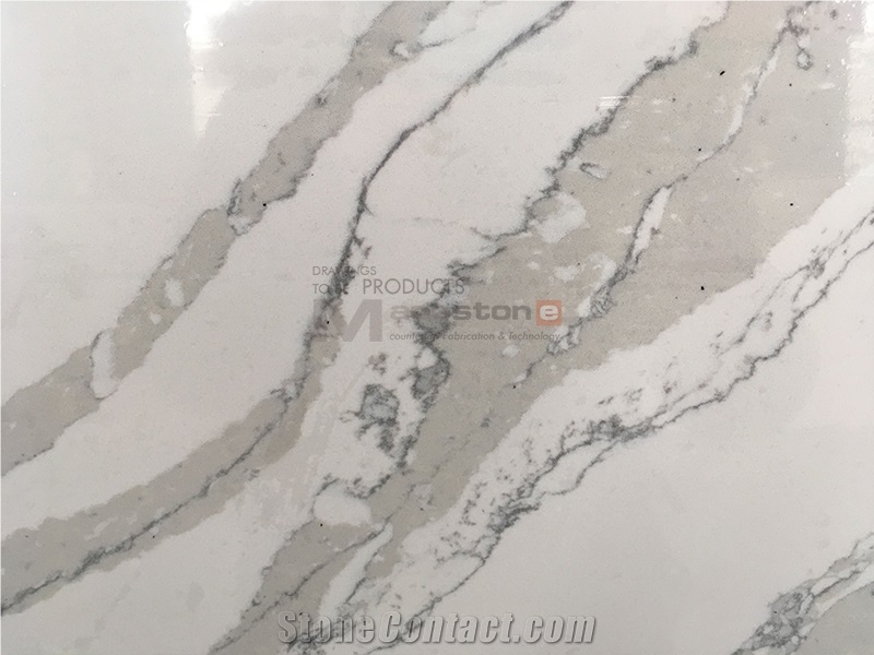 Hot Sale Calacatta Series Artificial Stone for Kitchen Countertops