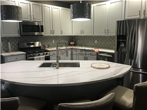 Hot Sale Calacatta Series Artificial Stone for Kitchen Countertops