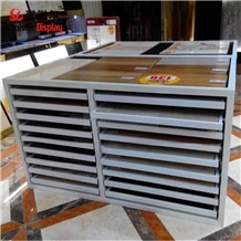 Custom Drawer Tile Display Stands Showroom Ceramic Tile Racks