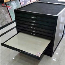 Hot Sale Drawer Marble Granite Ceramic Tile Sample Display Stands