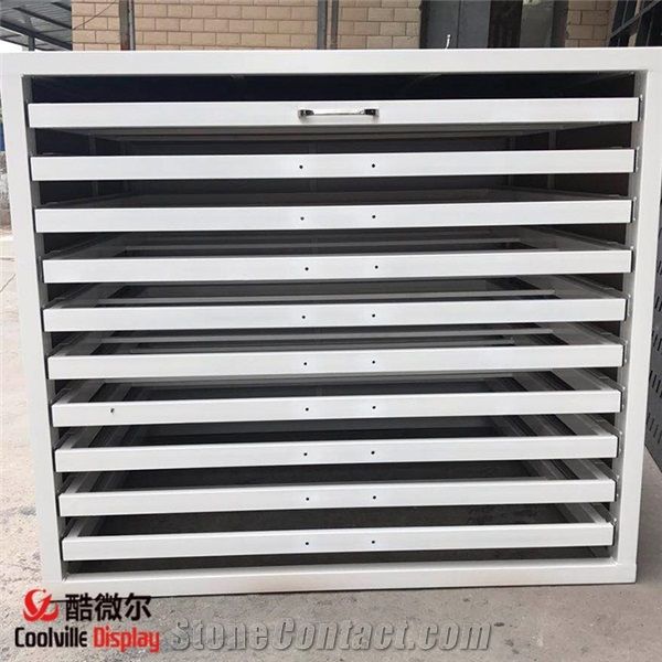 Marble Tile Showroom Display Stands Stone Sample Racks