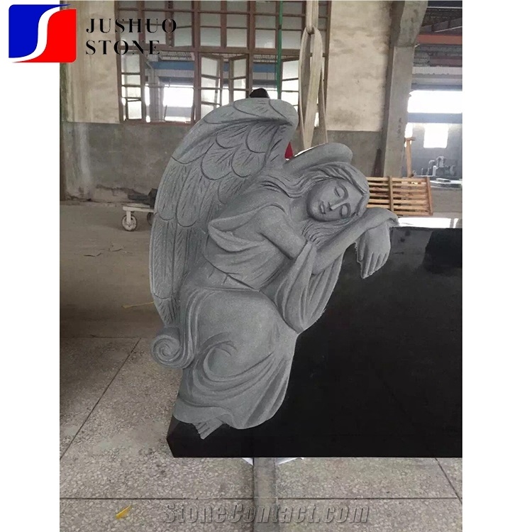 Absolute Black Granite Blocks Nero Supreme China Granite Tombstone