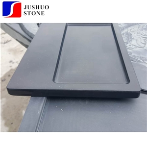Black Slate Cheese Board Dishes Plates for Dinner Set Material Usage
