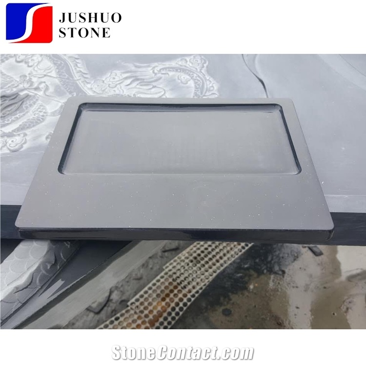 Black Slate Cheese Board Dishes Plates for Dinner Set Material Usage