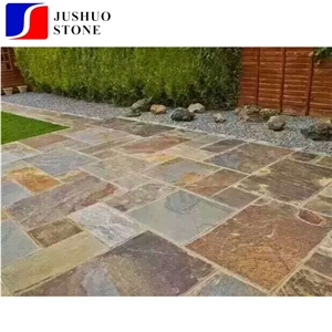 China Radibush Slate,Radibush Gold Slate,Radibush Yellow Flooring Tile