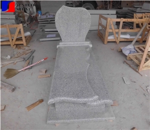 G603 Grey Gris Granite Western Style Monuments Tombstones,Gravestone