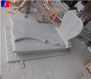 G603 Grey Gris Granite Western Style Monuments Tombstones,Gravestone