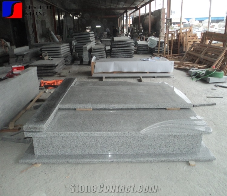 G603 Quarry Stone Customized Size Monuments Heart Tombstone,Gravestone