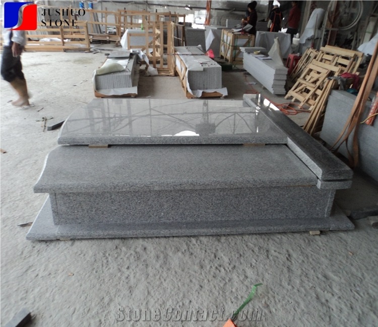 G603 Quarry Stone Customized Size Monuments Heart Tombstone,Gravestone