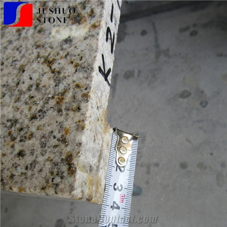 G682 China Granite Slabs Tiles Padang Giallo Golden Yellow Countertop