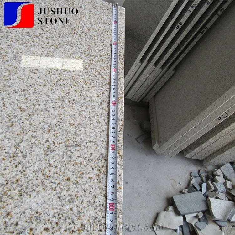 G682 China Granite Slabs Tiles Padang Giallo Golden Yellow Countertop