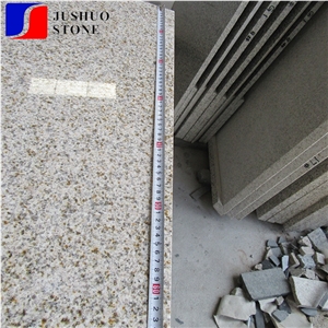 G682 China Granite Slabs Tiles Padang Giallo Golden Yellow Countertop
