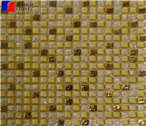 Glass Mosaic Pattern,Decorative Mosaic Tile for Bathroom Kitchen Wall