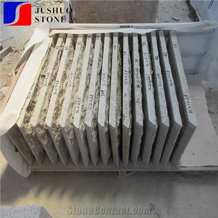 Golden Sand Granite G682,G350 Split Face Mushroomed Garden Walling