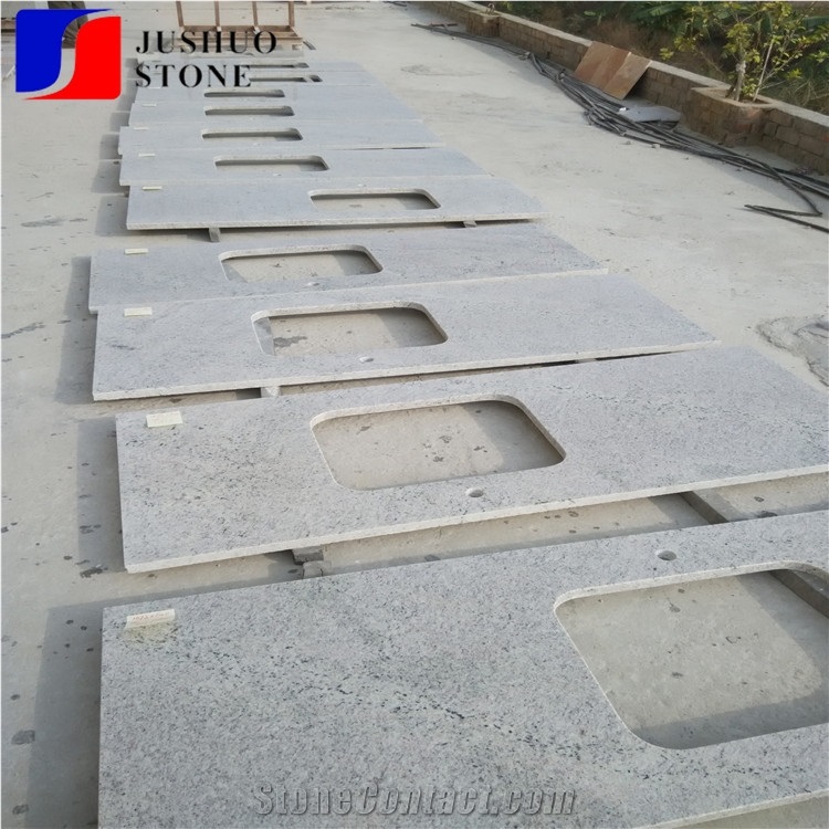 India Bath Countertops Bianco Kashmir White Granite Cashmeere