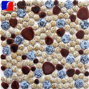 Irregular Mosaic, Ceramic Tile and Texture Finishing, China Porcelain