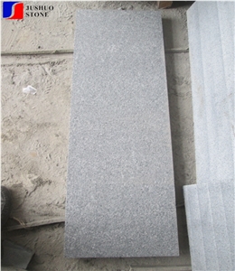 Natural Stone G654 Flamed Granite Black Stairs/Steps for Exterior Use