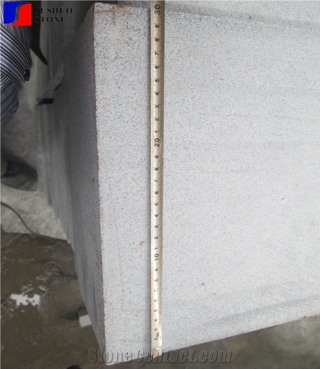 Natural Stone G654 Flamed Granite Black Stairs/Steps for Exterior Use