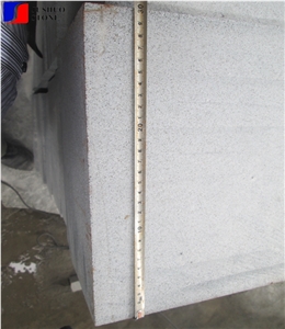 Natural Stone G654 Flamed Granite Black Stairs/Steps for Exterior Use