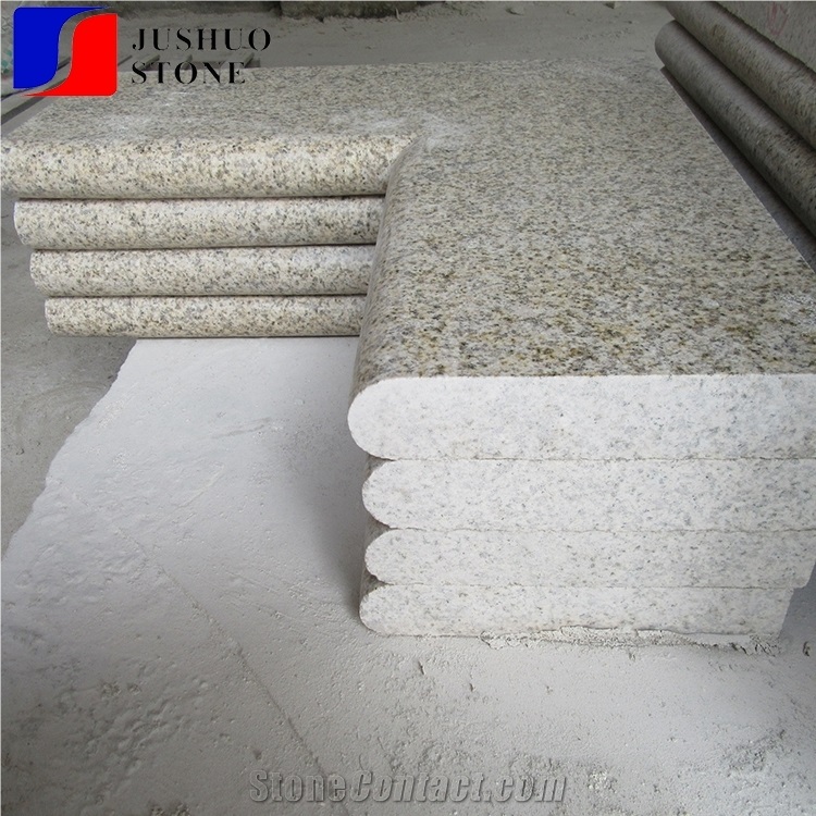 Polished G682 Granite/Rustic Yellow/Sunset Gold Stairs&Step Stone Tile