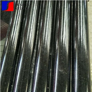Polished Nero Star India Polished Black Galaxy Gold Granite Bullnose