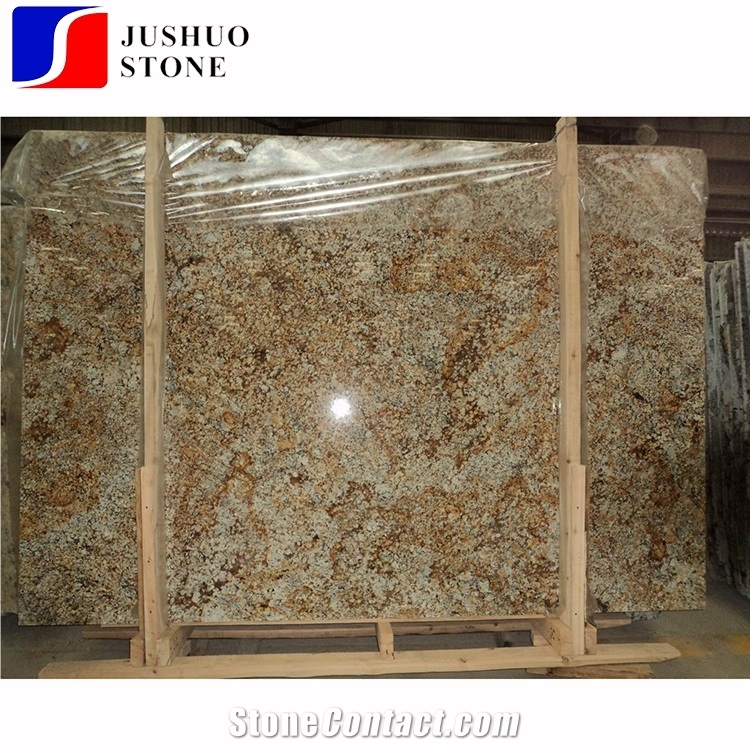 Polished Solarius Granite 3cm Slab with Customize Size Stone for Sale