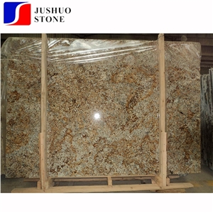 Polished Solarius Granite 3cm Slab with Customize Size Stone for Sale