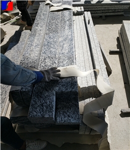 Sea Wave Flower Of Xinyi,Seawave Grey,Diadema Granite Step,Stair Riser Stone