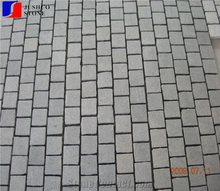 Split Yellow Granite G682/G3582 Rolling Stone/Cube Stone,G1682 Cobble