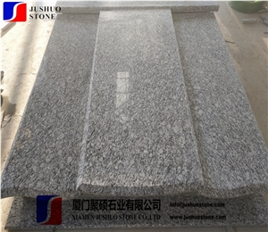 Spray White China White Wave Granite Prices,China Grey Tombstone