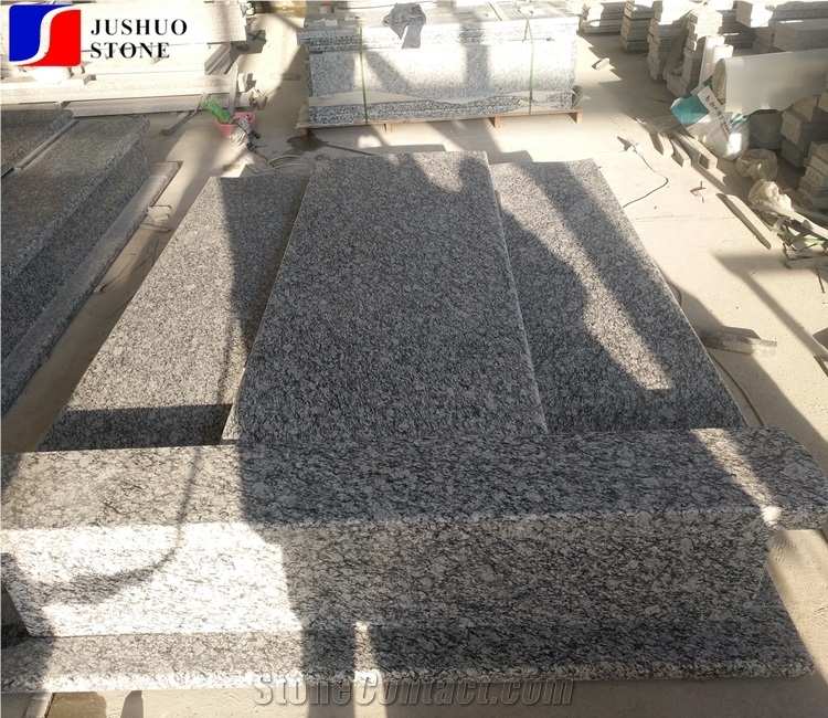 Spray White China White Wave Granite Prices,China Grey Tombstone