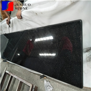 Super Big India Polished Bullnose Edge Star Black Galaxy Gold Granite