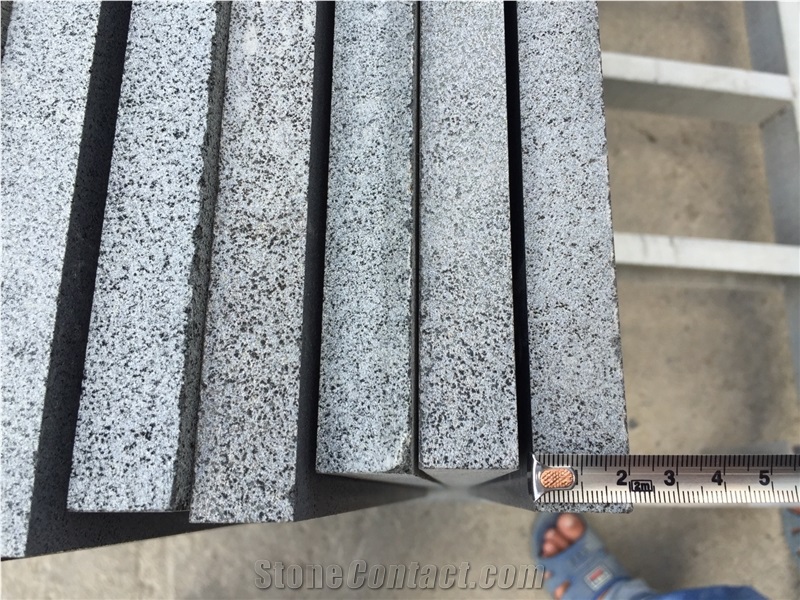 Volcano Black Basalt China Honed Cut-To-Sized Hainan Basalt Slab Tiles