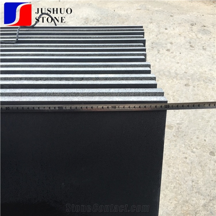 Volcano Black Lava Stone,Hainan Black Basalt Tiles China Honed Stone