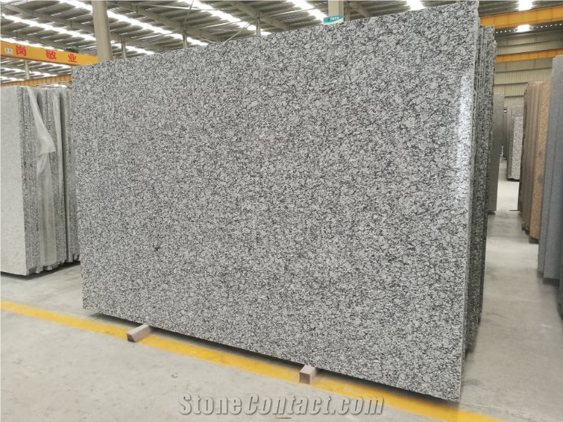 Xinyi Spindrift Diadema China Granite Slabs Grey Spray White Granite