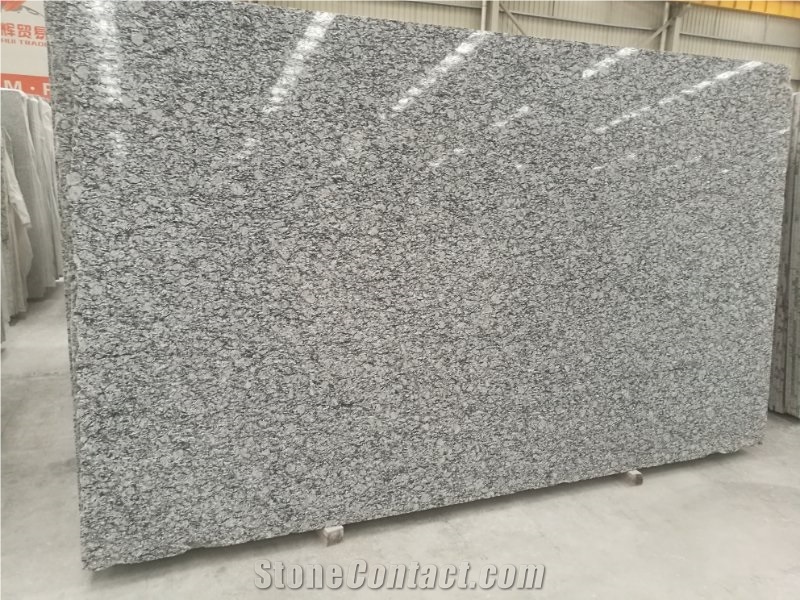 Xinyi Spindrift Diadema China Granite Slabs Grey Spray White Granite