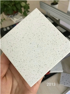 Diamond White Quartz Slabs