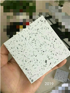 Diamond White Quartz Slabs