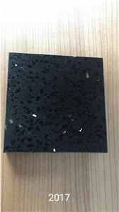 Galaxy Black Quartz Slabs