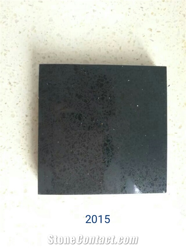 Galaxy Black Quartz Slabs