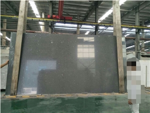 Galaxy Gray Quartz Slabs