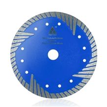Hot Pressed Protective Teeth Diamond Saw Blade for Cutting Concrete