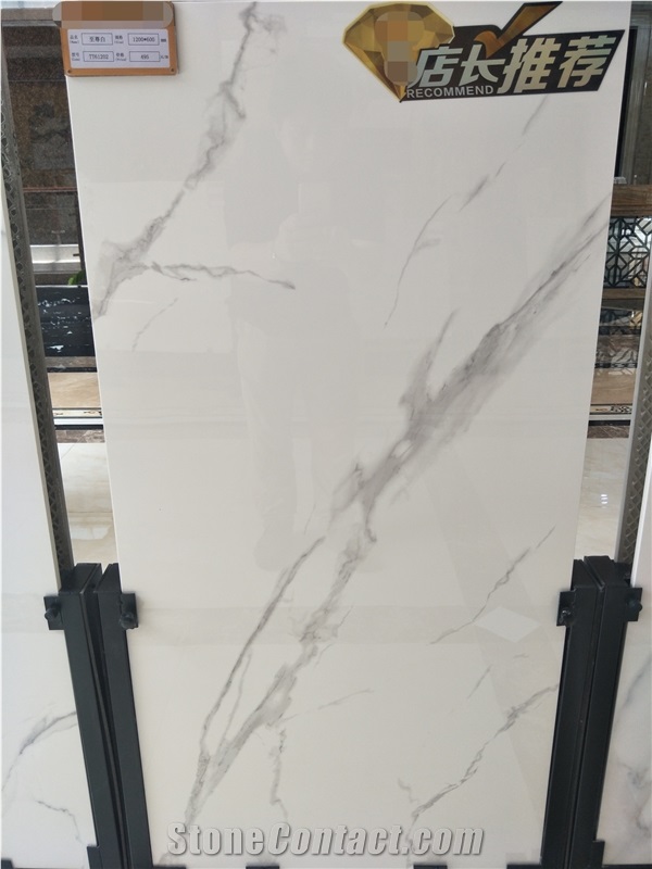 White Marble Loor Full Body Marble Porcelain Tile