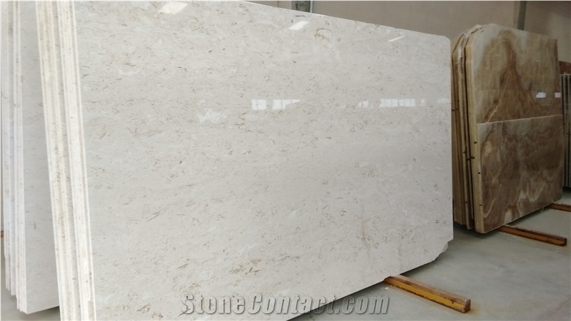 Emelas Dark Cream Limestone Slabs