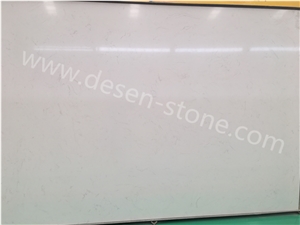 Ariston White Engineered Stone/Artificial Marble Stone Slabs&Tiles