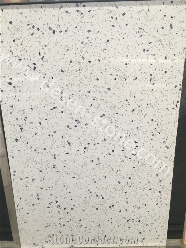 Blue Diamond Artificial Marble Engineered Stone Slabs&Tiles for Vanity Top